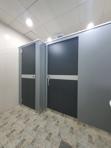 인천큐비클 인천화장실칸막이 "인현상가" 화장실칸막이 시공