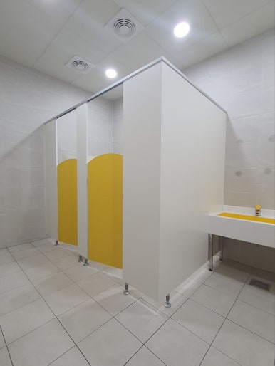 화성시 동탄2신도시 "청담아이가르텐어학원" 개원 현장 큐비클 시공